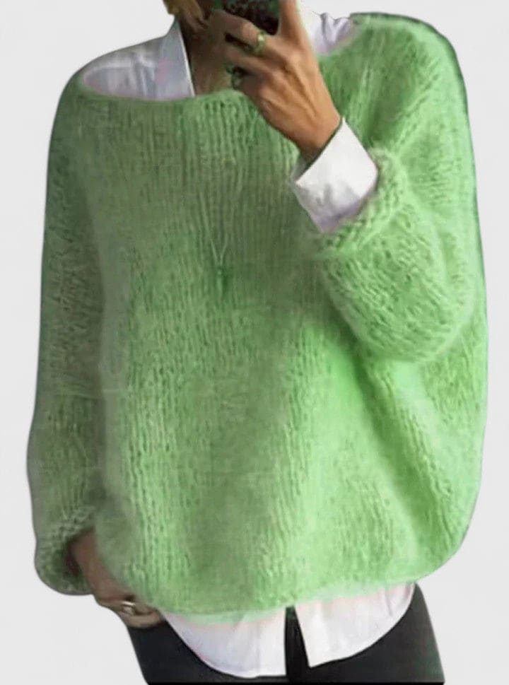 Naja | Oversized Sweater Med Løs Pasform Og Elegant Silhuet