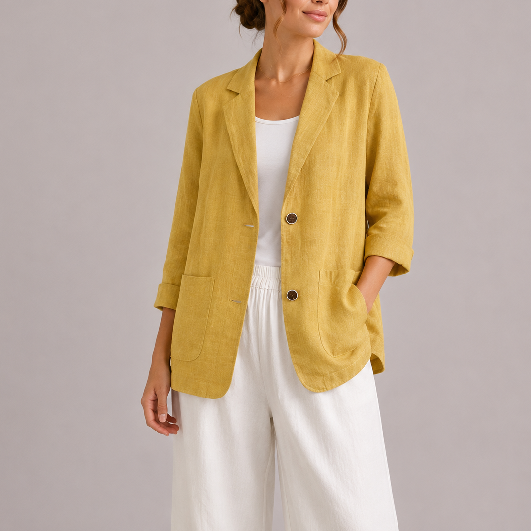 Bodil | blazer med to knapper og klassisk pasform