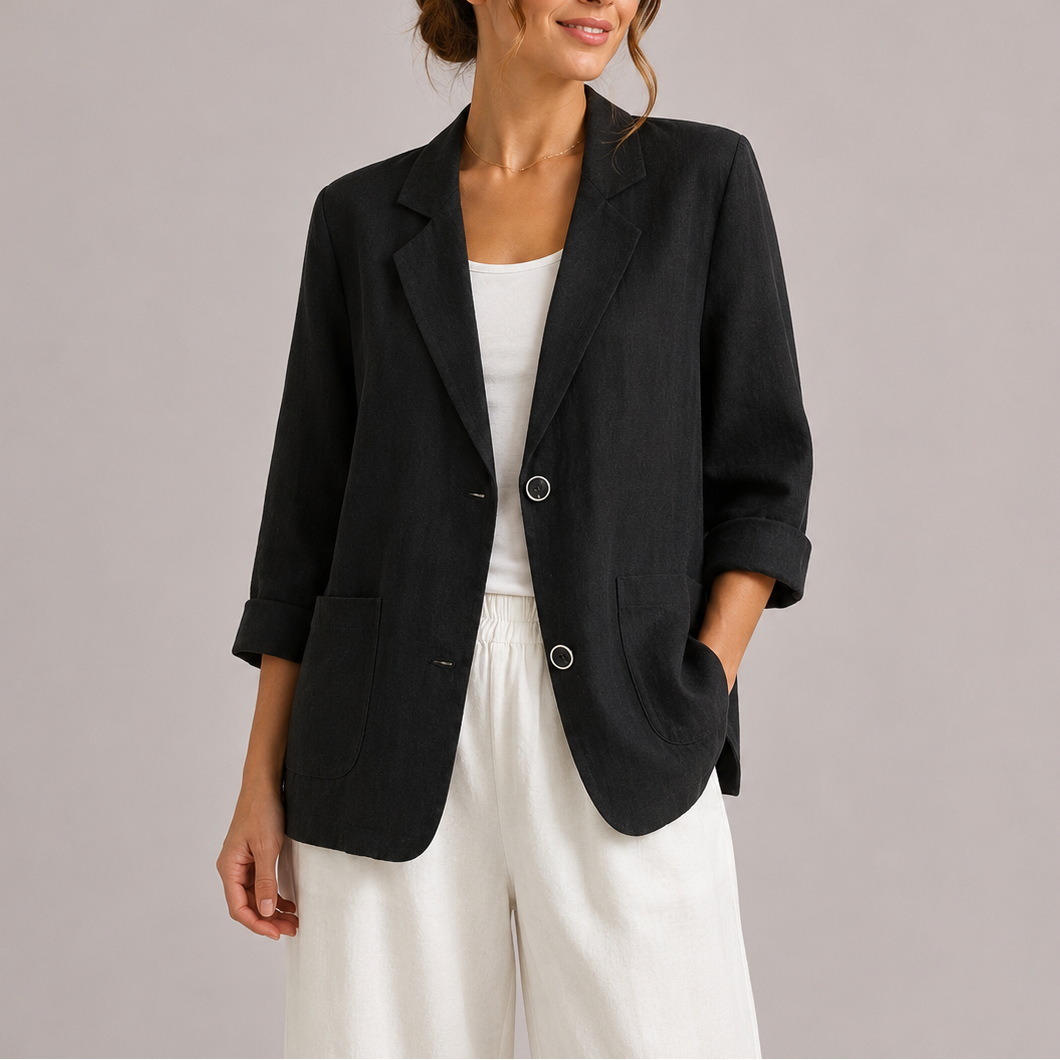 Bodil | blazer med to knapper og klassisk pasform