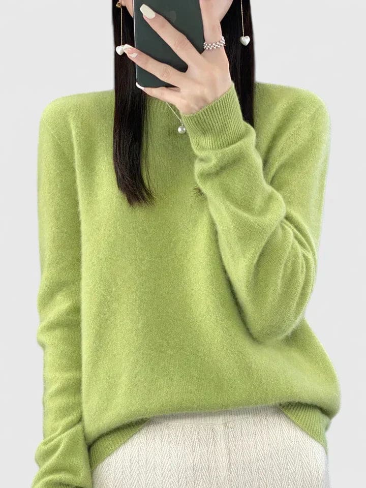 Lise | Blød Strikket Sweater Med Afslappet Pasform Og Rund Hals