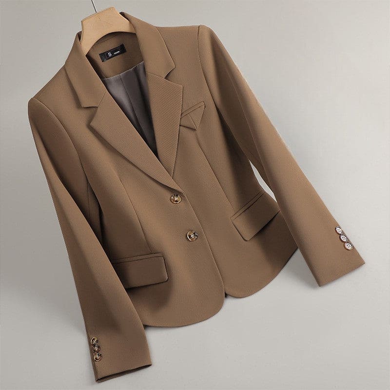 Inge | Blazer Med Figursyet Silhuet Og Klassiske Revers