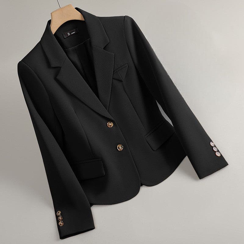 Inge | Blazer Med Figursyet Silhuet Og Klassiske Revers