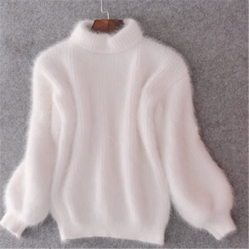 Jette | Strikket Sweater Med Løs Pasform Og Fluffy Tekstur