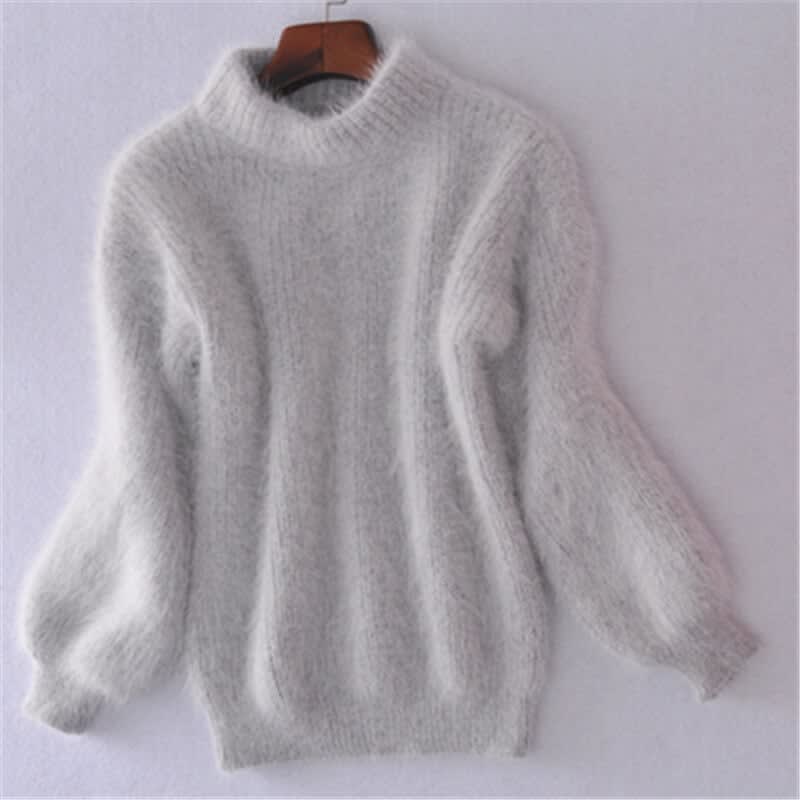 Jette | Strikket Sweater Med Løs Pasform Og Fluffy Tekstur
