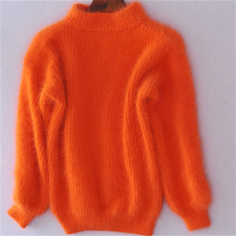 Jette | Strikket Sweater Med Løs Pasform Og Fluffy Tekstur