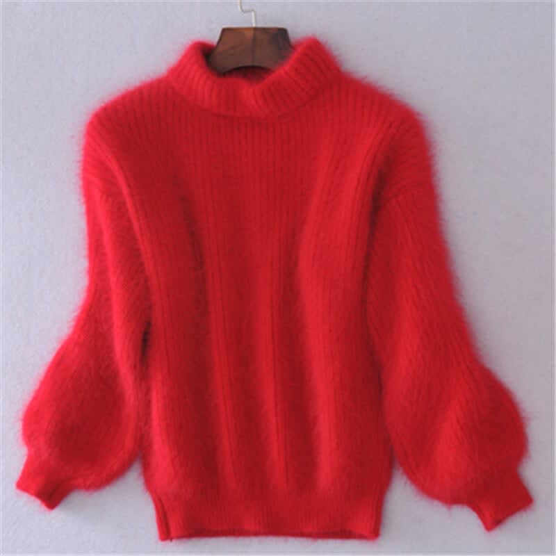 Jette | Strikket Sweater Med Løs Pasform Og Fluffy Tekstur